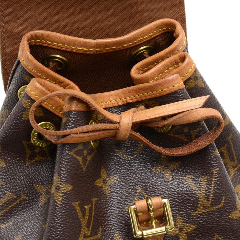 Louis Vuitto Mini Montsouris Monogram Canvas Backpack