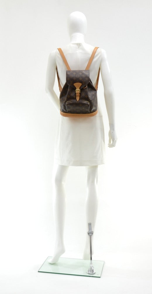 Louis Vuitto Moyen Montsouris MM Monogram Canvas Backpack