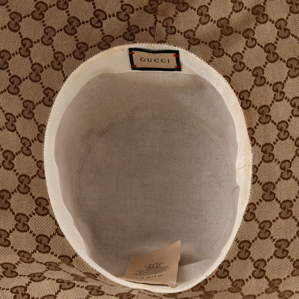 Wide Brim Hat GG Canvas