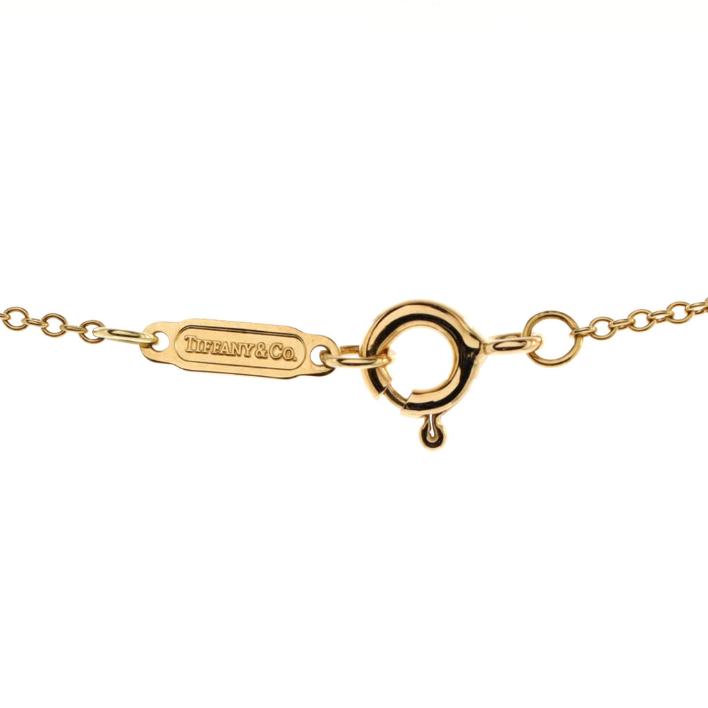 Cross Pendant Necklace 18K Yellow Gold with Diamonds Small