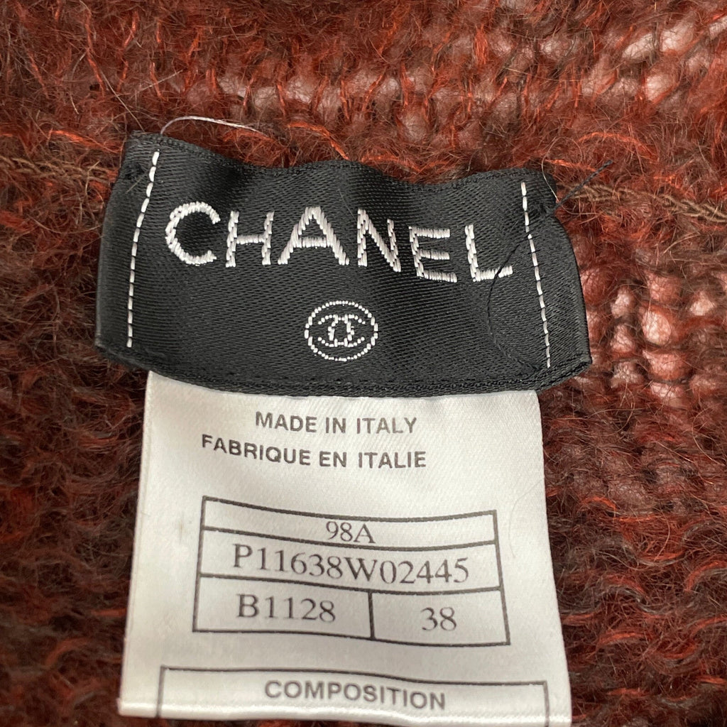 Chanel P11638W02445 Mohair Turtleneck Sweater