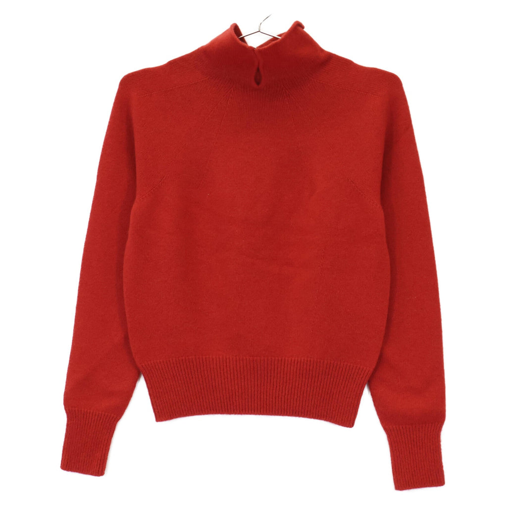 Chanel Cashmere High Neck Knit Top