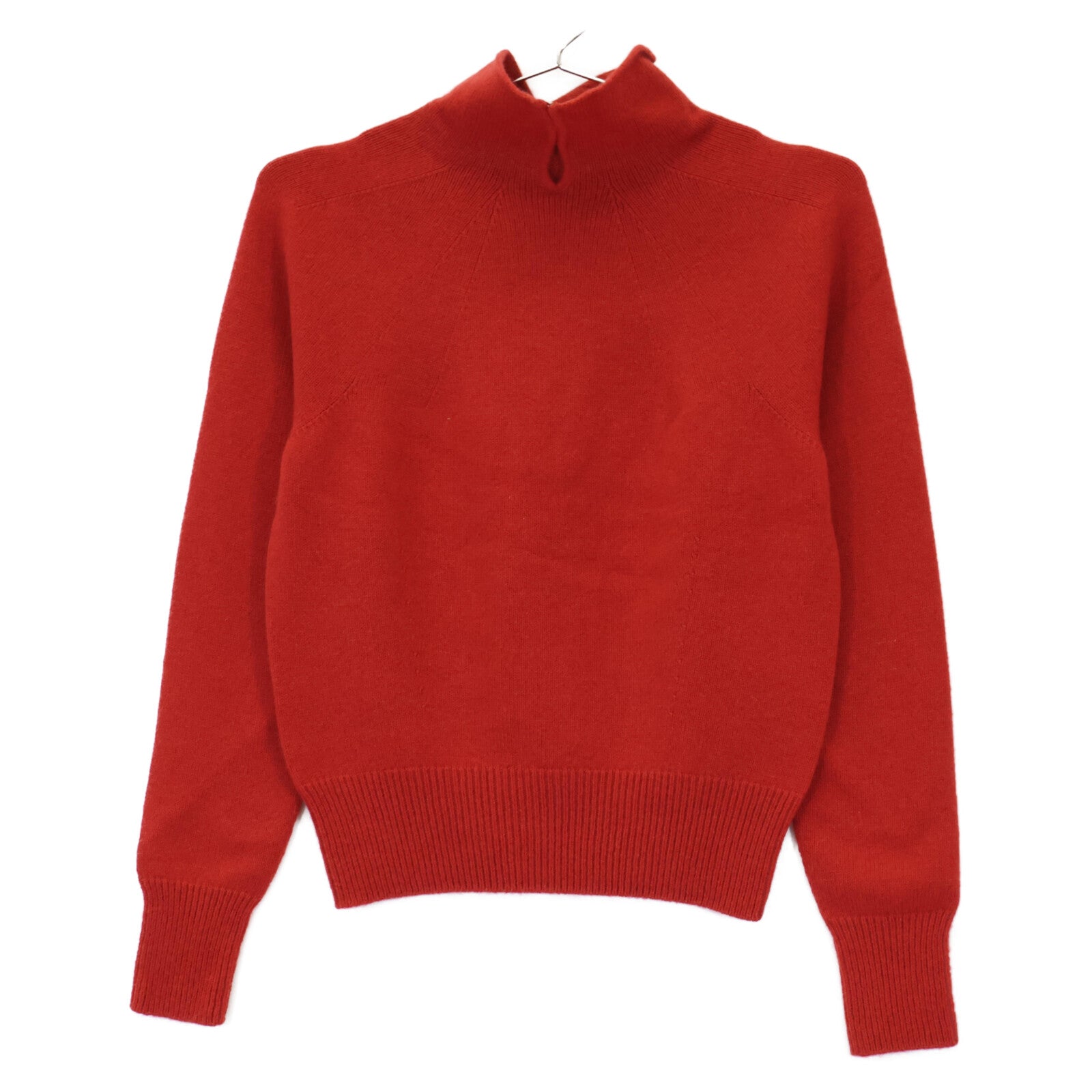 Chanel Cashmere High Neck Knit Top
