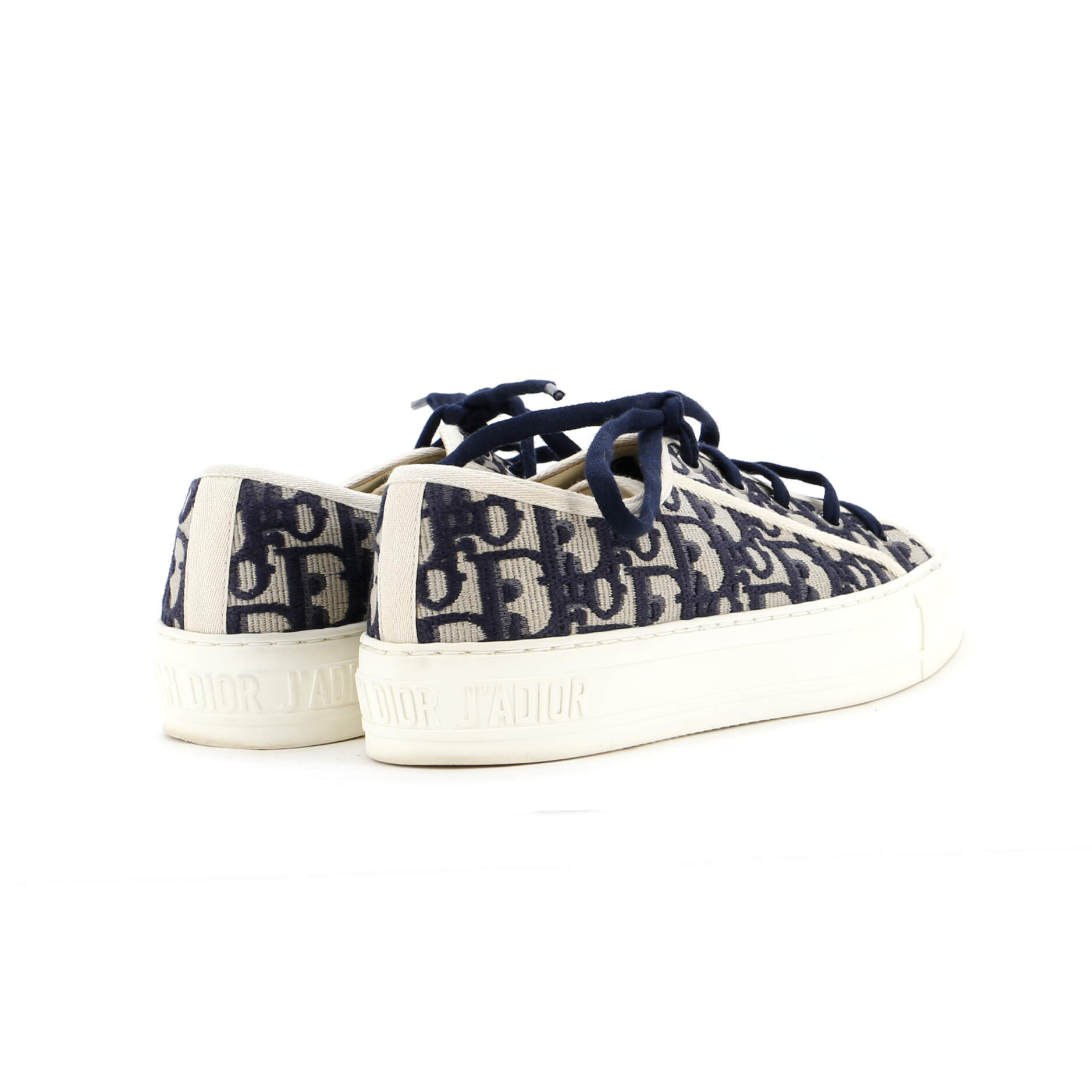 Women's Walk'N'Dior Sneakers Oblique Canvas