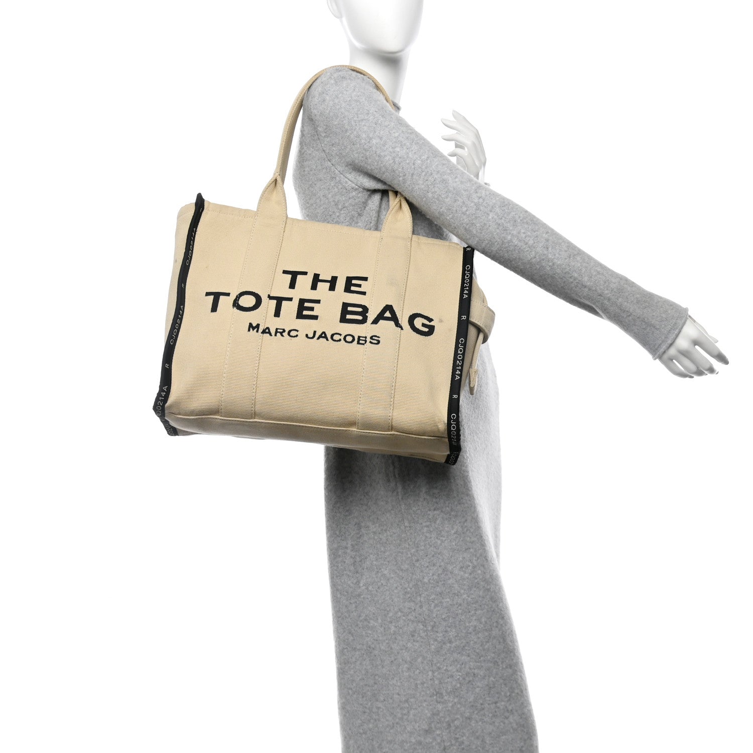 Jacquard Large The Traveler Tote Bag Warm Sand