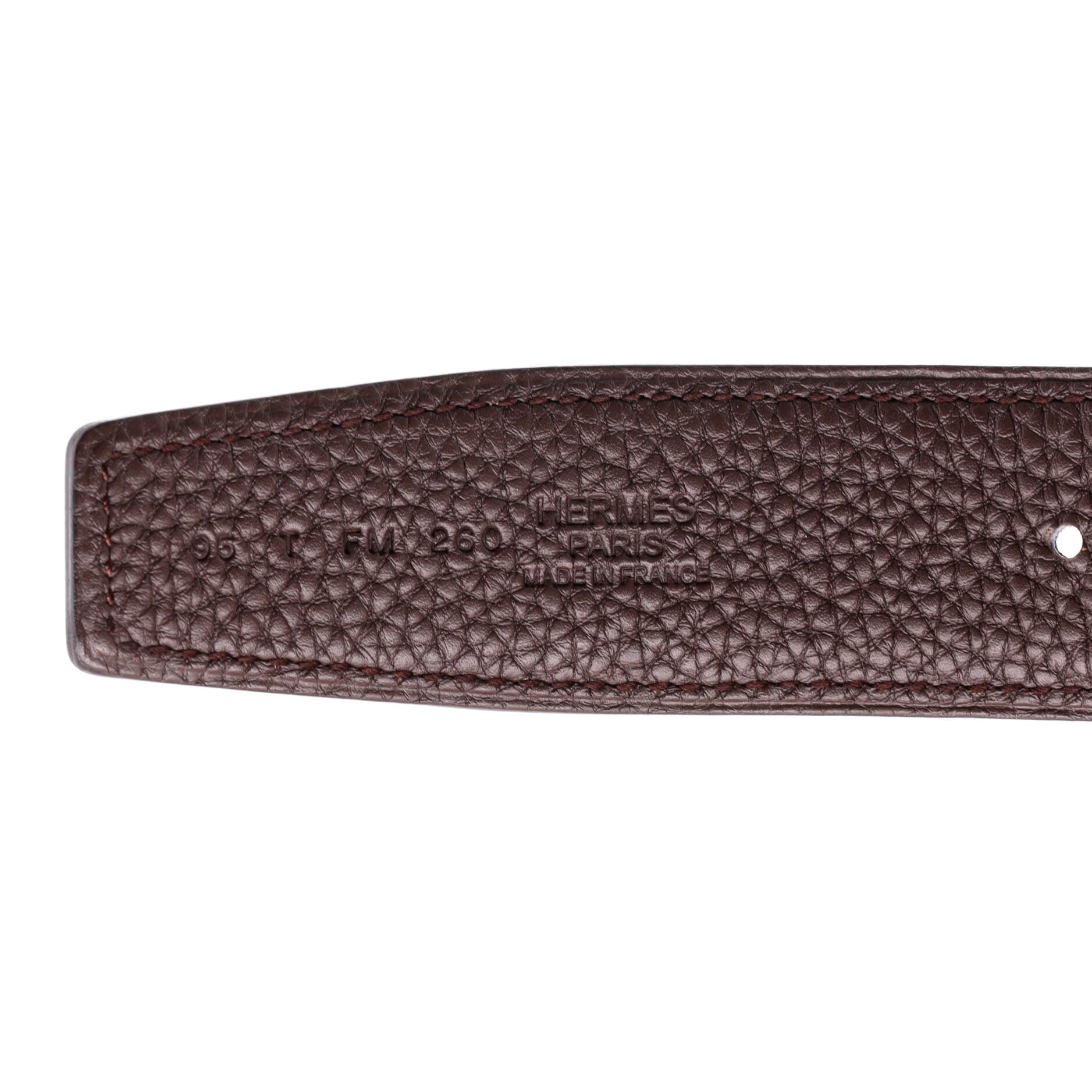 Constance Reversible Belt Leather Wide 95