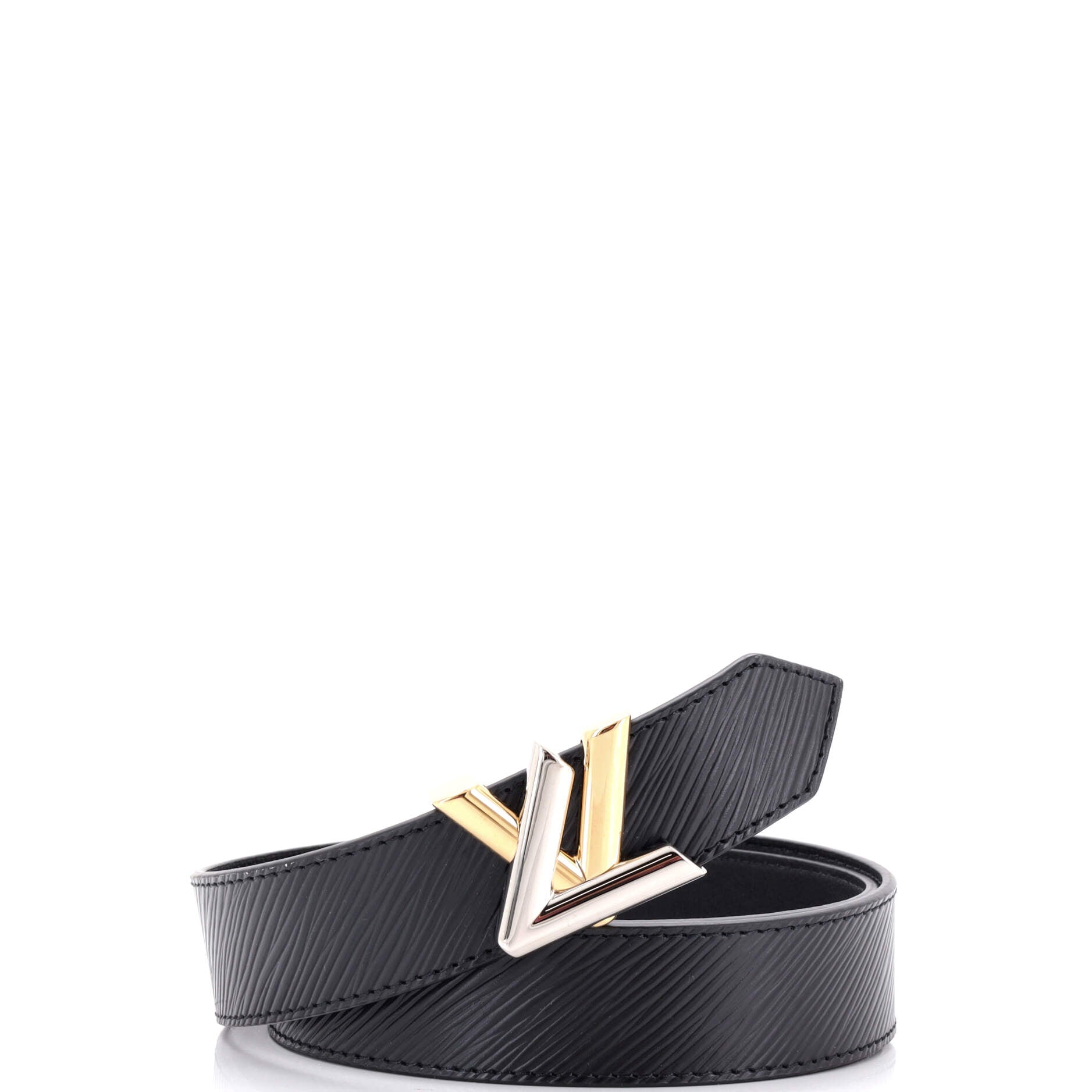 LV Twist Belt Epi Leather Medium 80