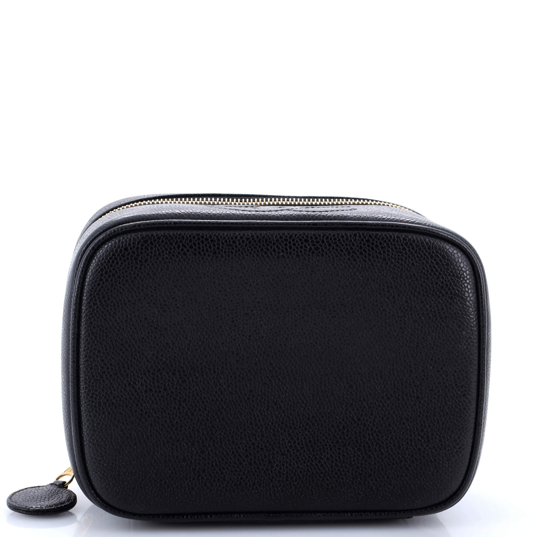 Vintage Timeless Cosmetic Case Caviar Medium