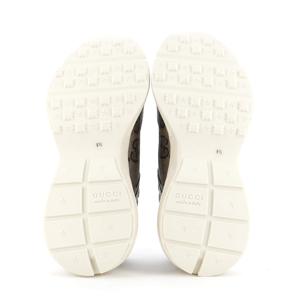 Rhyton Sneakers Jumbo GG Coated Canvas