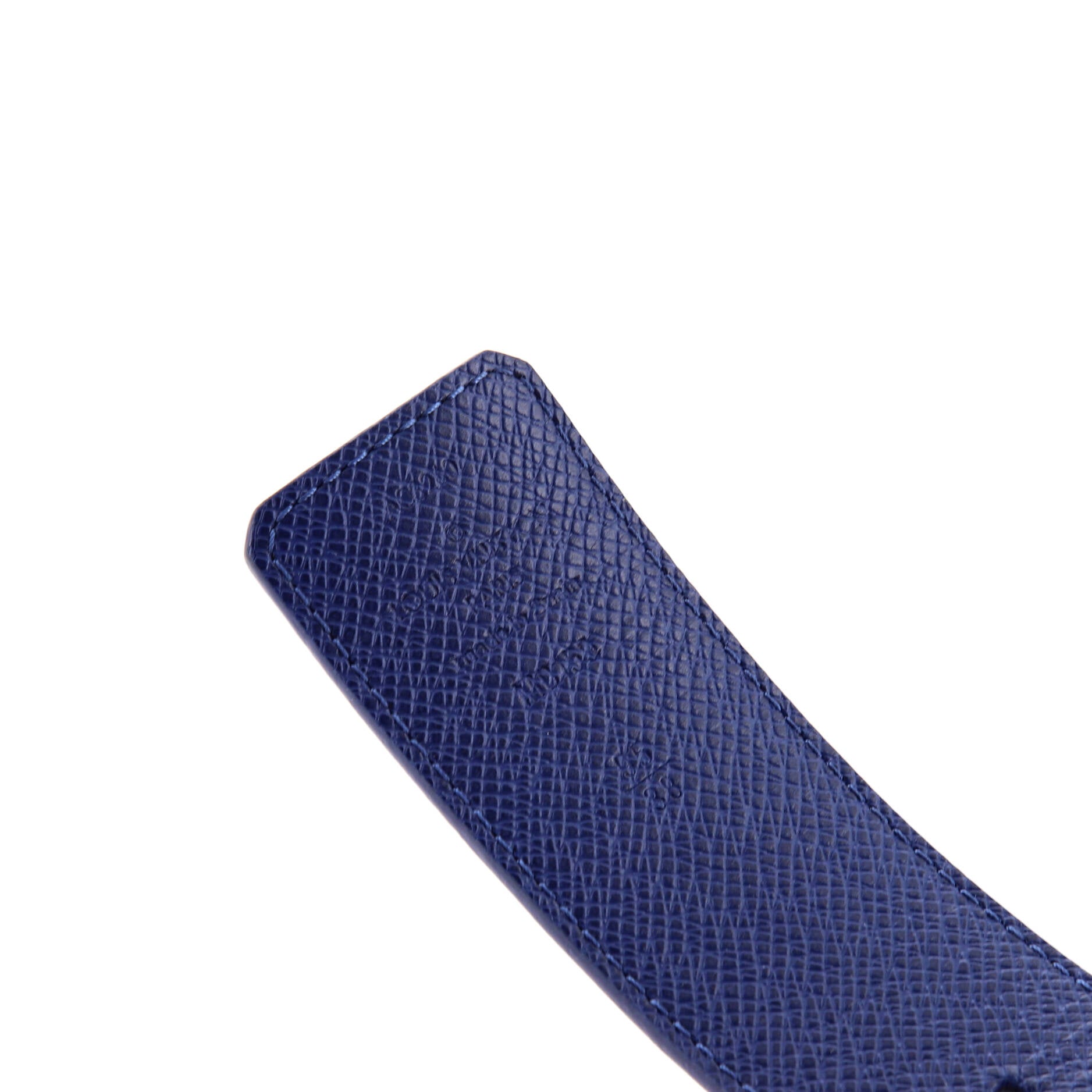 LV Initiales Reversible Belt Monogram Taigarama Wide 95