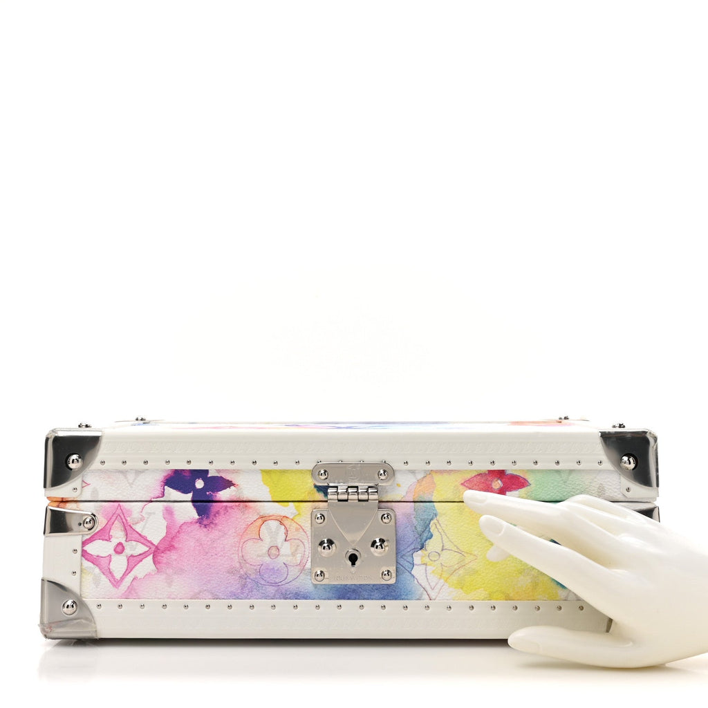 Monogram Watercolor Coffret 8 Watch Case Multicolor