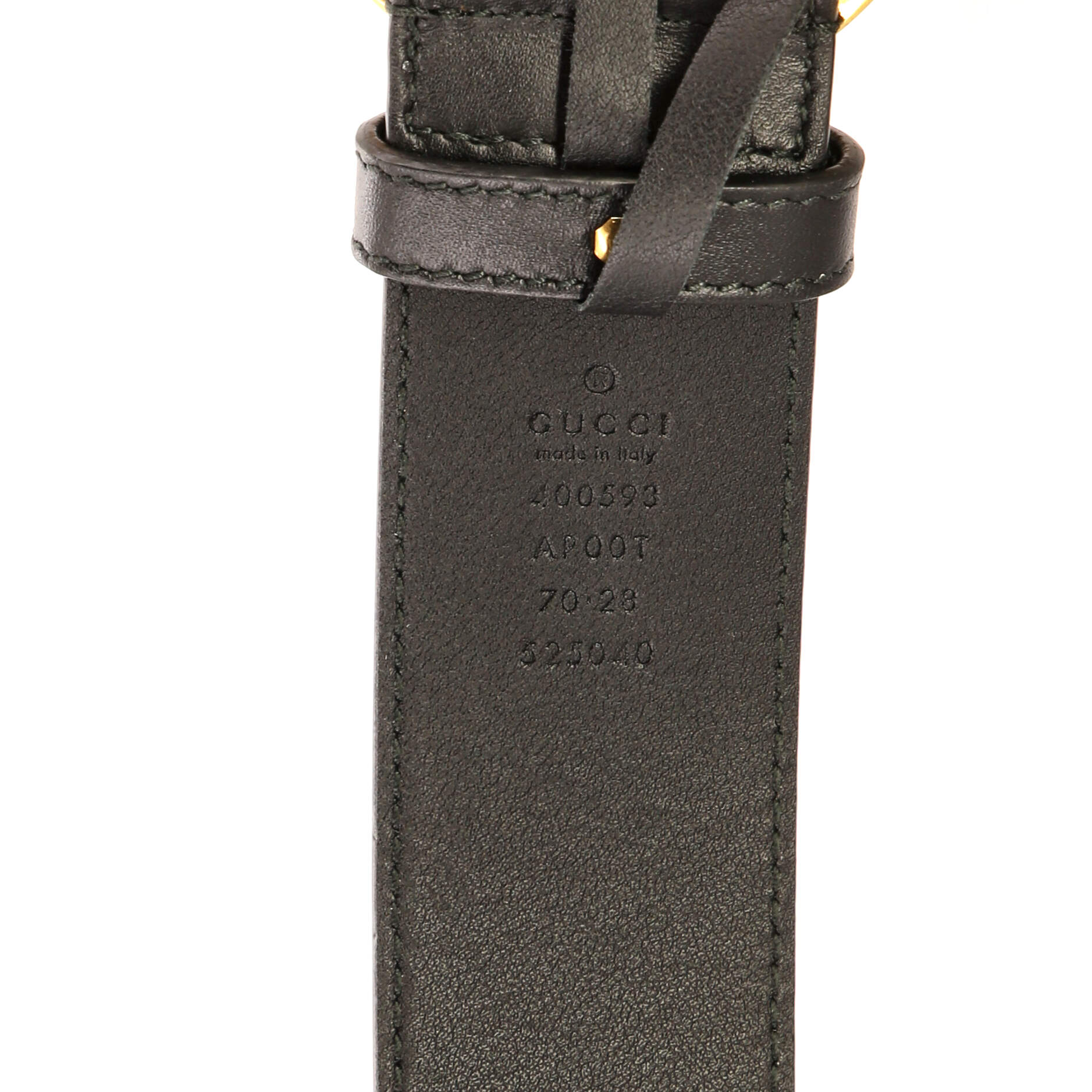 GG Marmont Belt Leather Wide 70