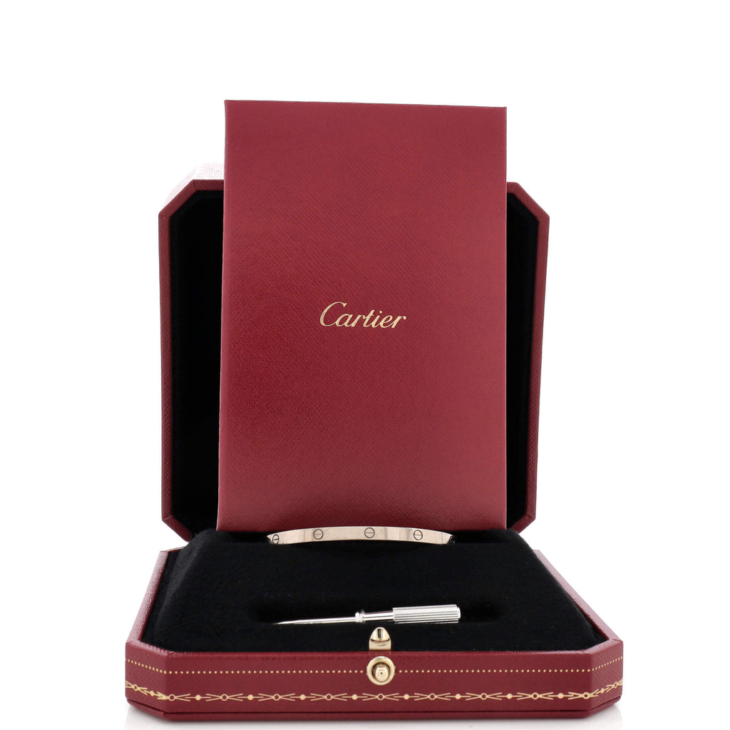 Love Bracelet 18K White Gold Small
