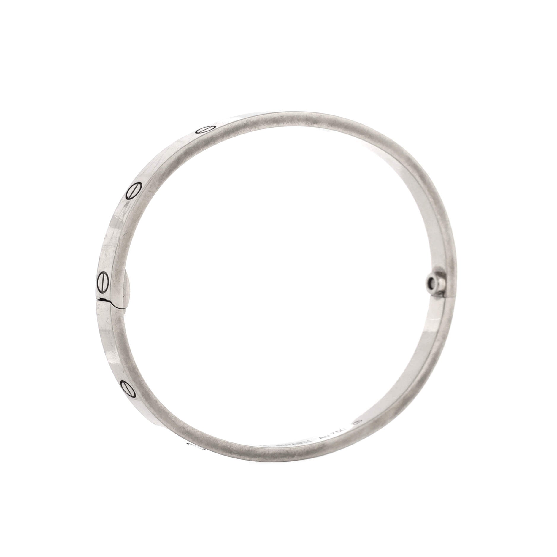 Love Bracelet 18K White Gold Small