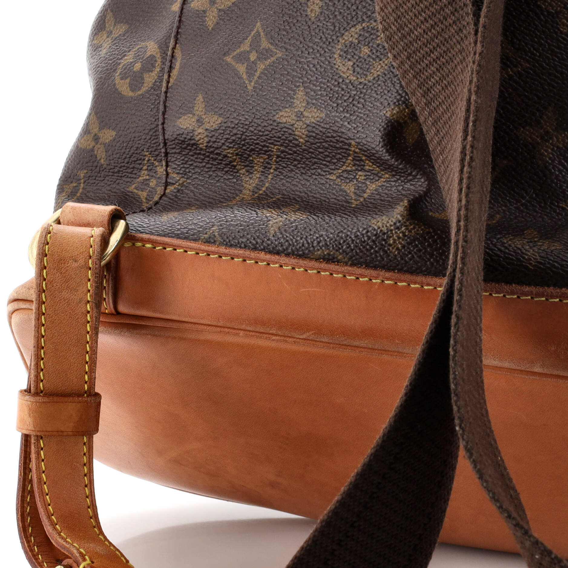 Louis Vuitton Vintage Montsouris Backpack Monogram Canvas GM