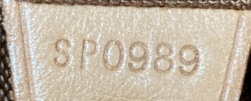 Louis Vuitton Vintage Montsouris Backpack Monogram Canvas GM