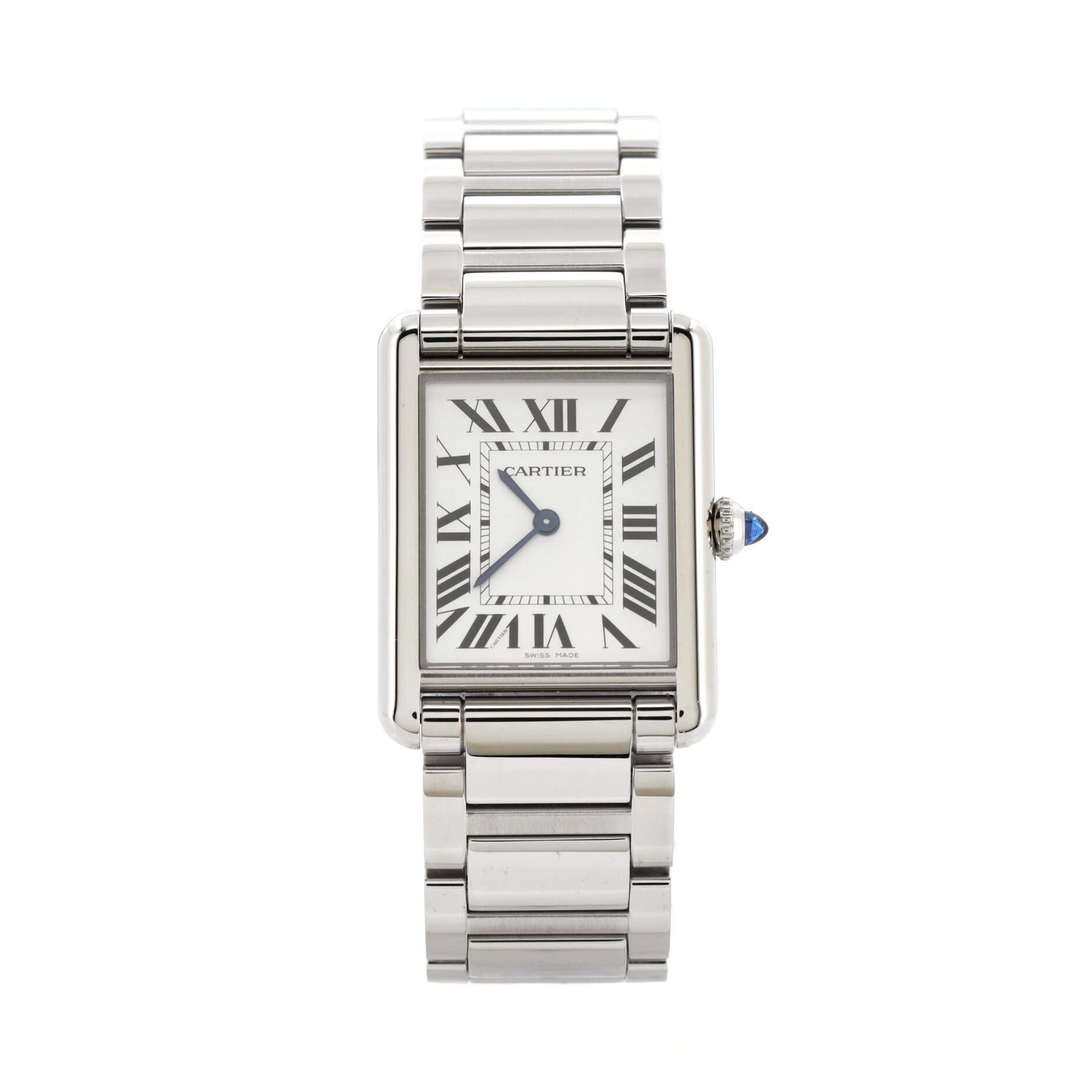 Must de Cartier Tank Quartz Watch Stainless Steel 25