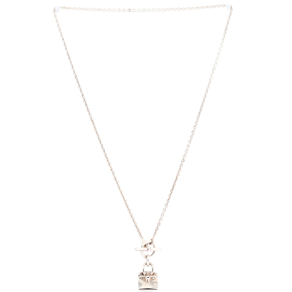 Birkin Amulette Pendant Necklace Sterling Silver