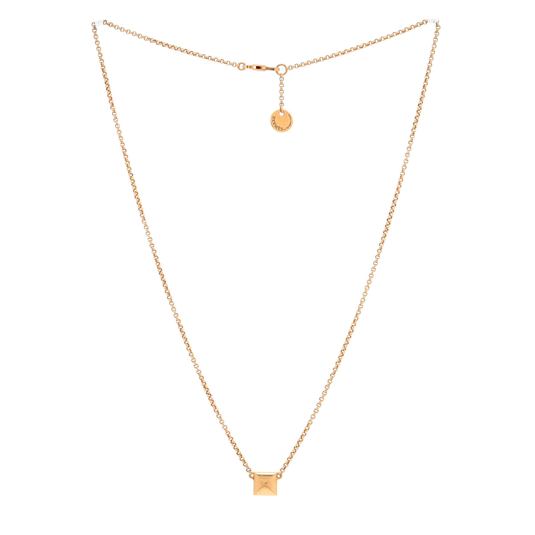 Clou d'H Pendant Necklace 18K Rose Gold