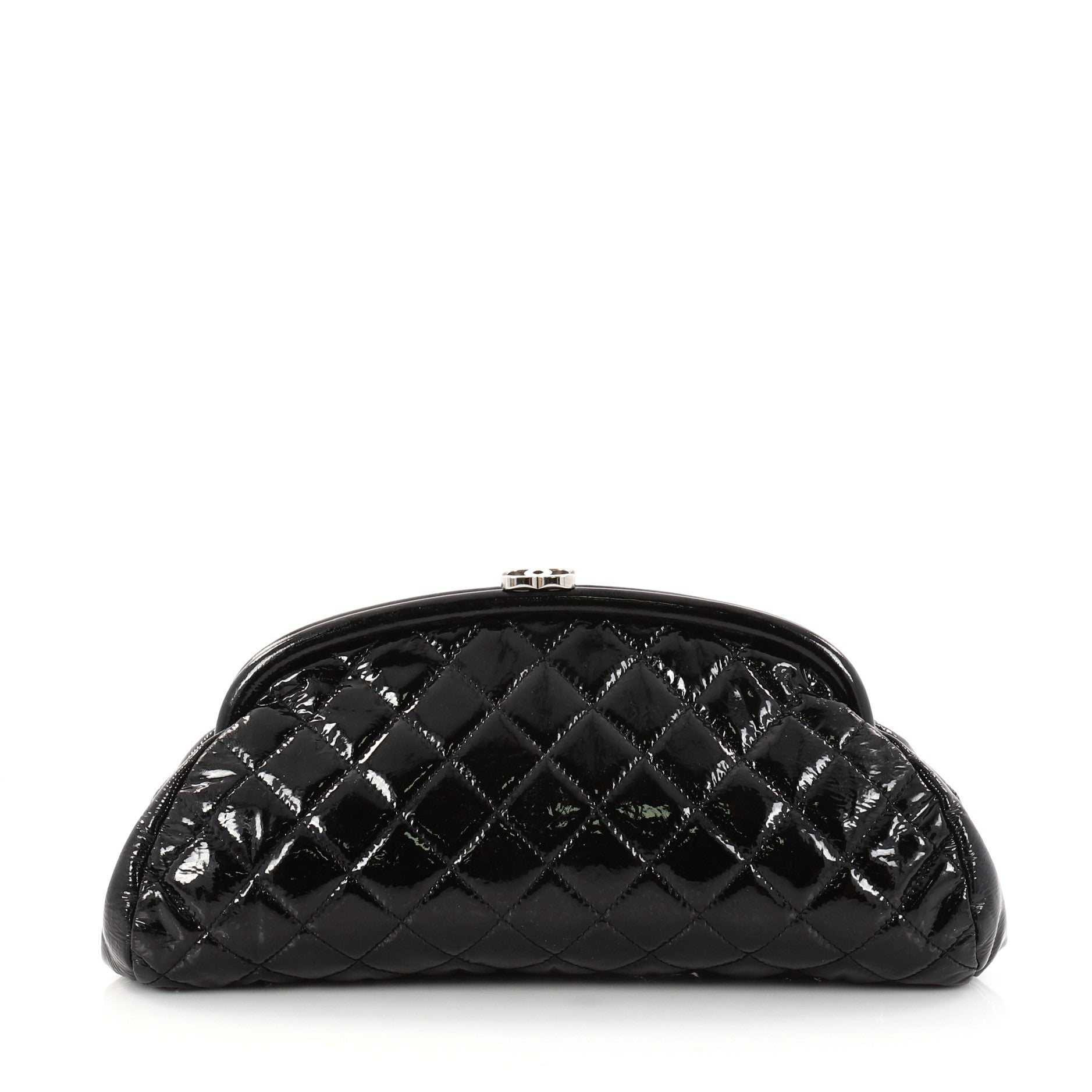 Timeless Clutch Quilted Patent