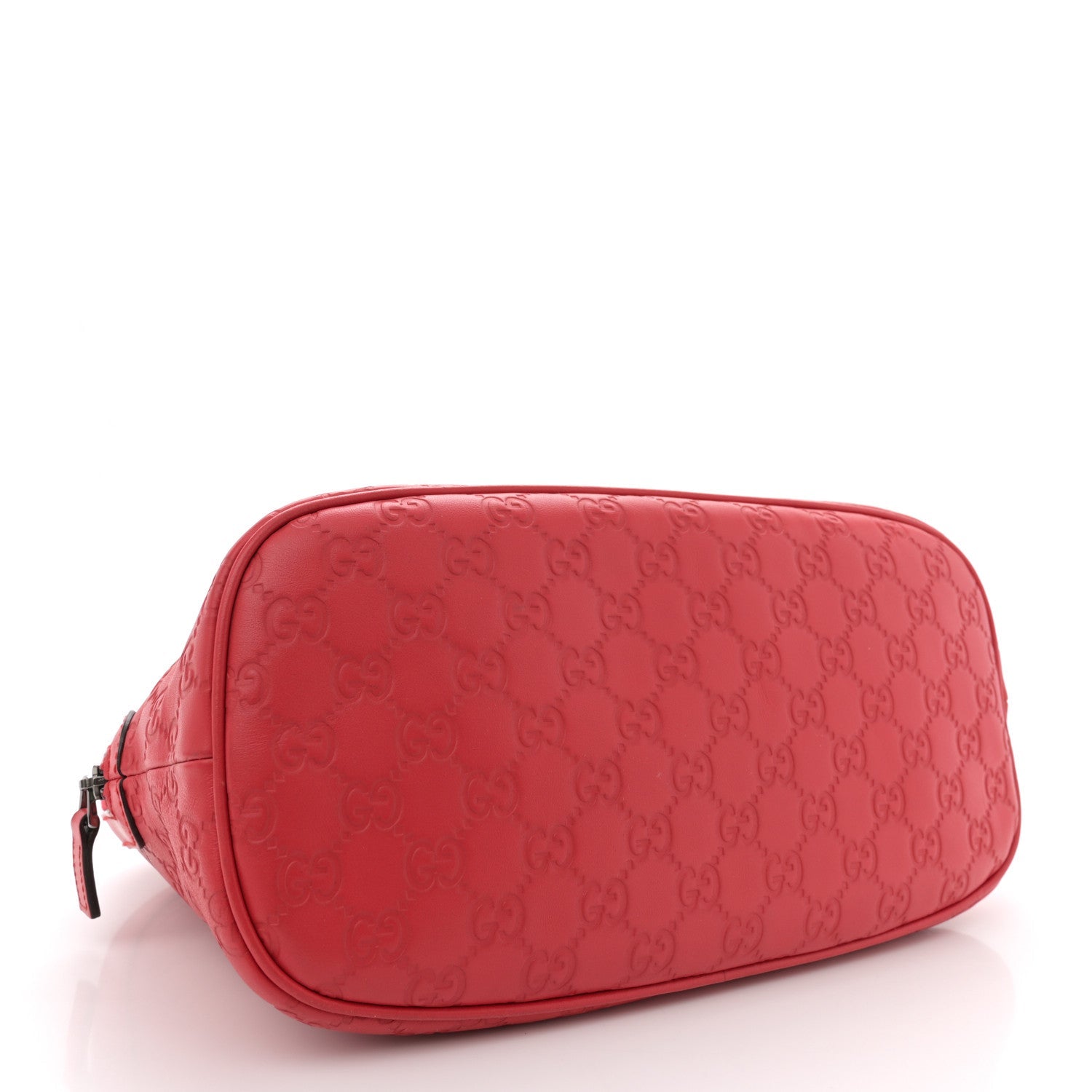 Guccissima Medium Dome Bag Red