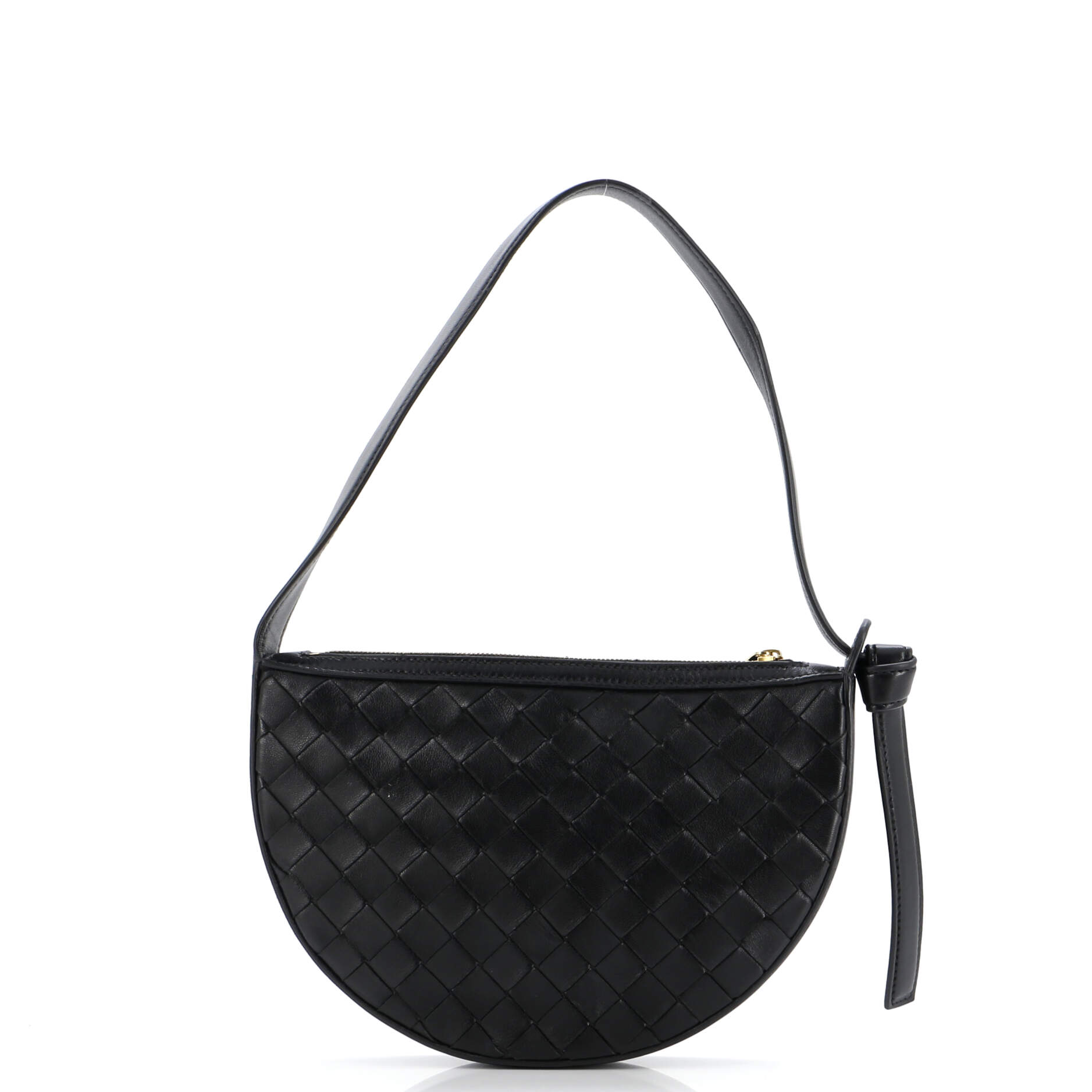 Sunrise Shoulder Bag Intrecciato Leather Mini