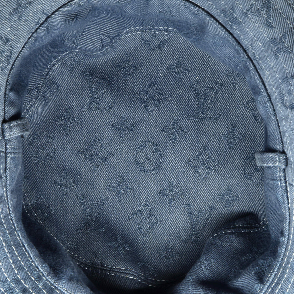 LV Play Bucket Hat Limited Edition Aquagarden Monogram Cotton