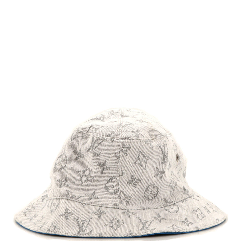 Essential Reversible Bucket Hat Monogram Denim