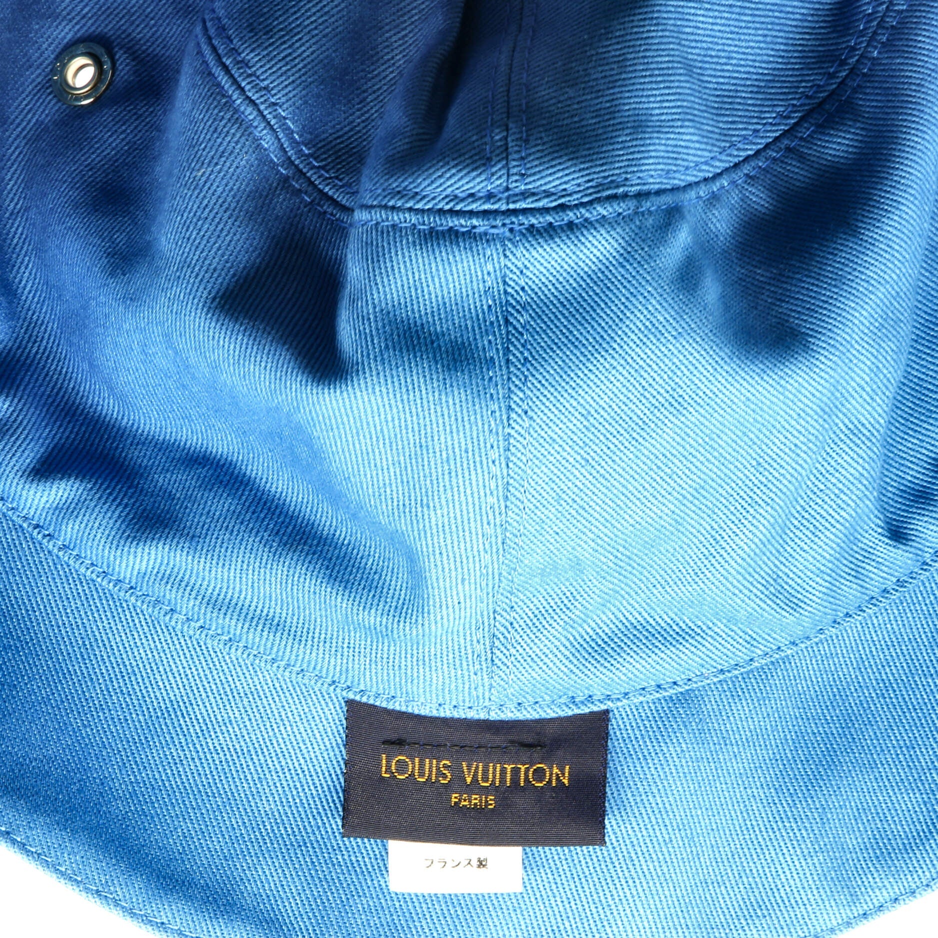 Essential Reversible Bucket Hat Monogram Denim