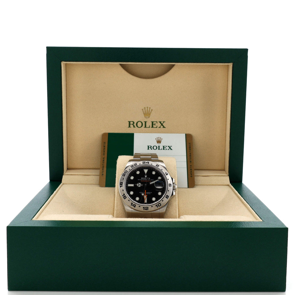 Oyster Perpetual Explorer II Automatic Watch Stainless Steel 42