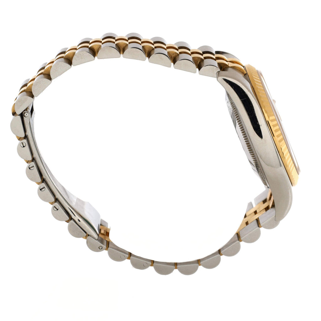 Oyster Perpetual Datejust Automatic Watch Stainless Steel and Yellow Gold 36