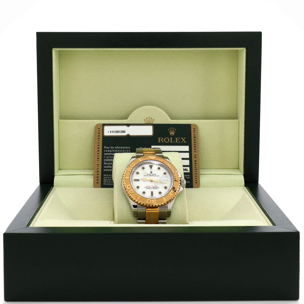 Oyster Perpetual Yacht-Master Automatic Watch Stainless Steel and Yellow Gold 40