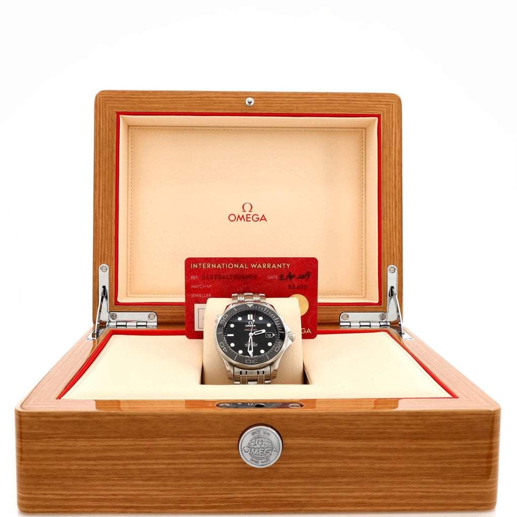 Seamaster Professional Diver 300M Co-Axial Chronometer Automatic Watch Stainless Steel 41