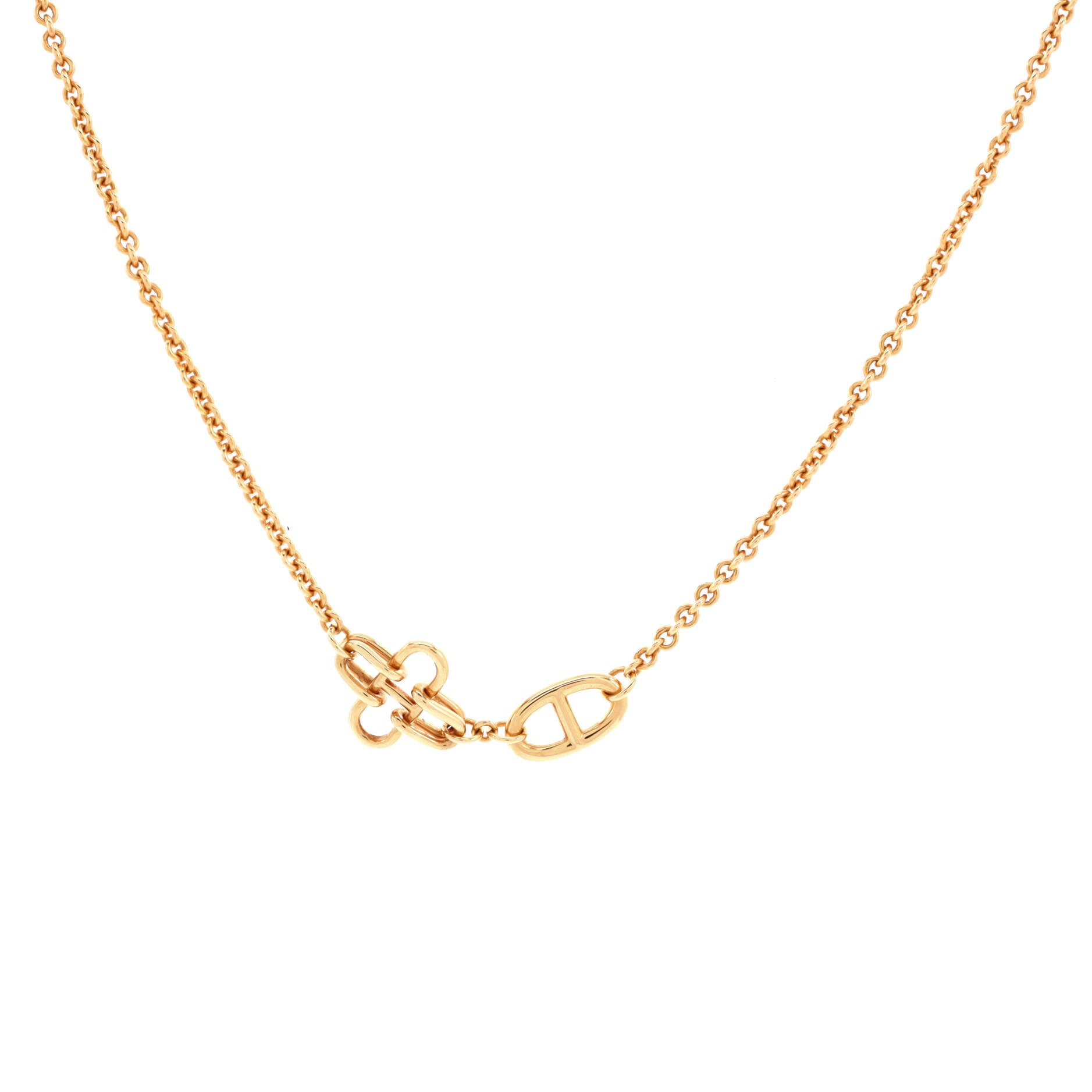 Ronde Chaine D'Ancre Necklace 18K Rose Gold