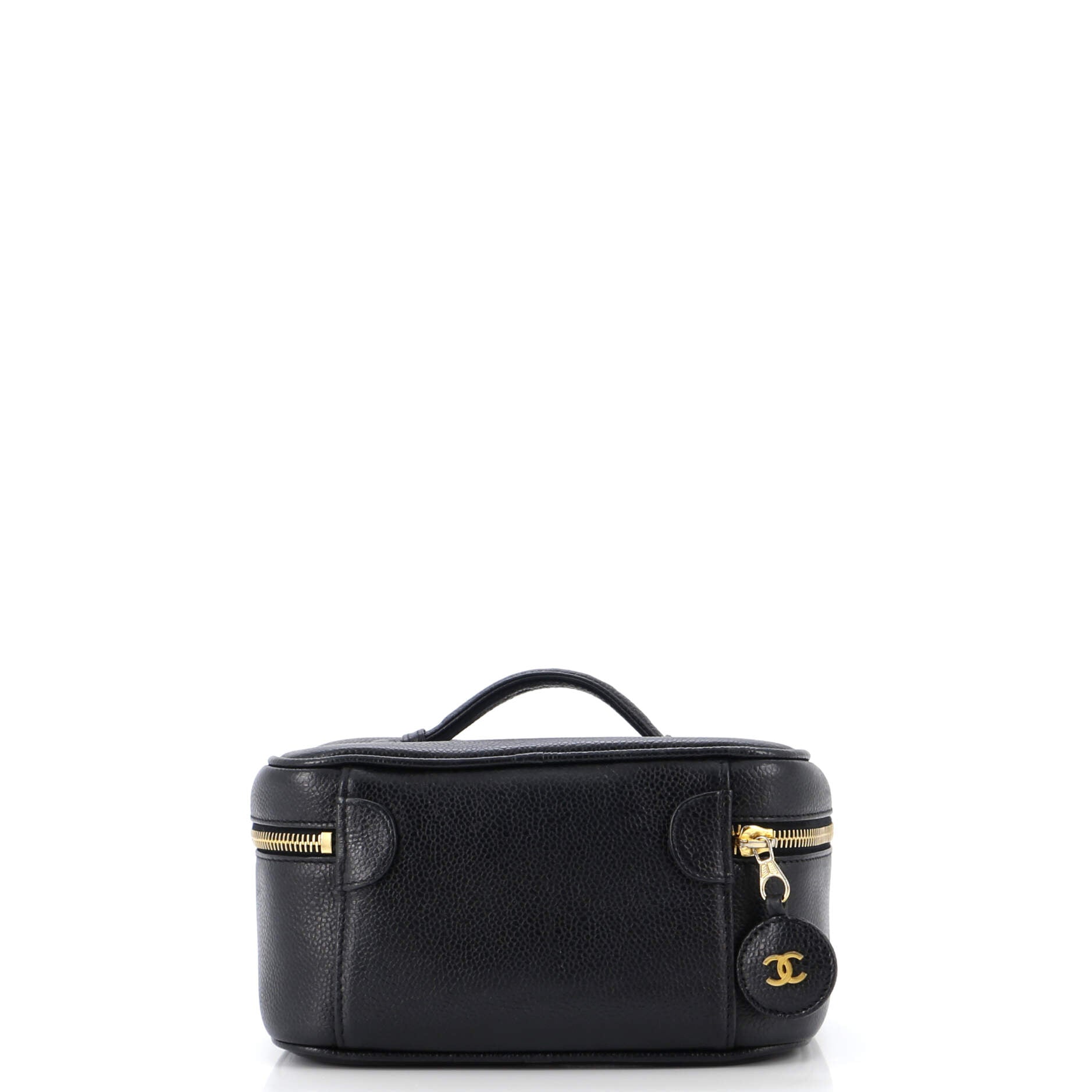 Vintage Timeless Cosmetic Case Caviar Medium