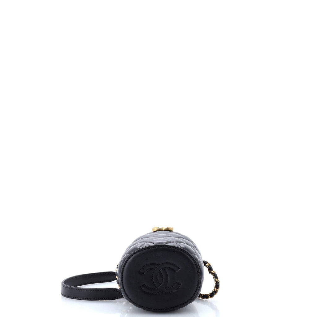Crown Box Vanity Bag Quilted Lambskin Mini