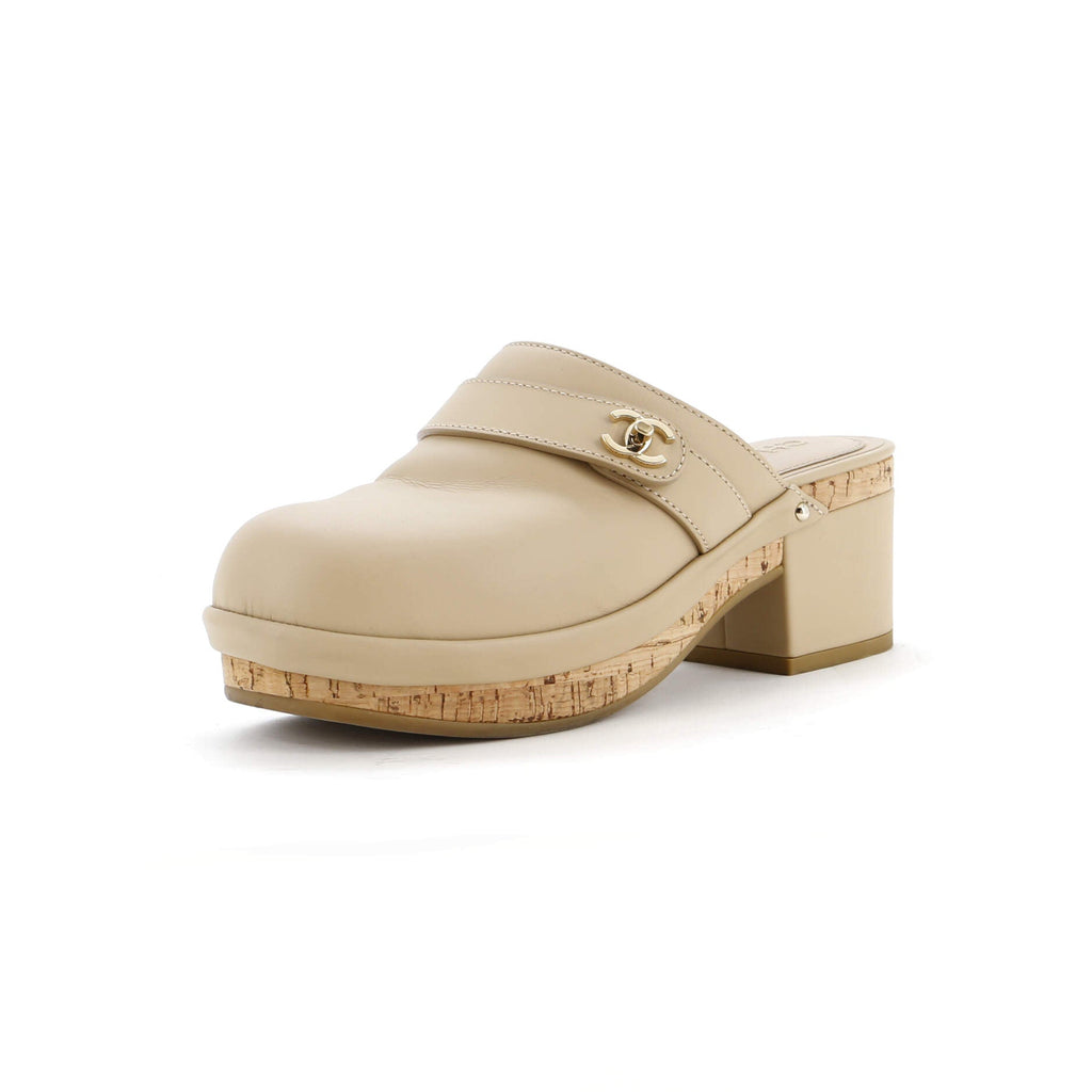 Women's CC Turnlock Clogs Leather