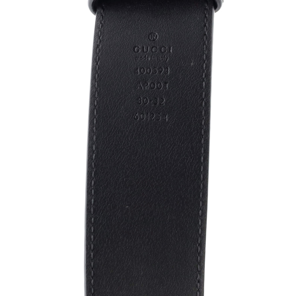GG Marmont Belt Leather Wide 80