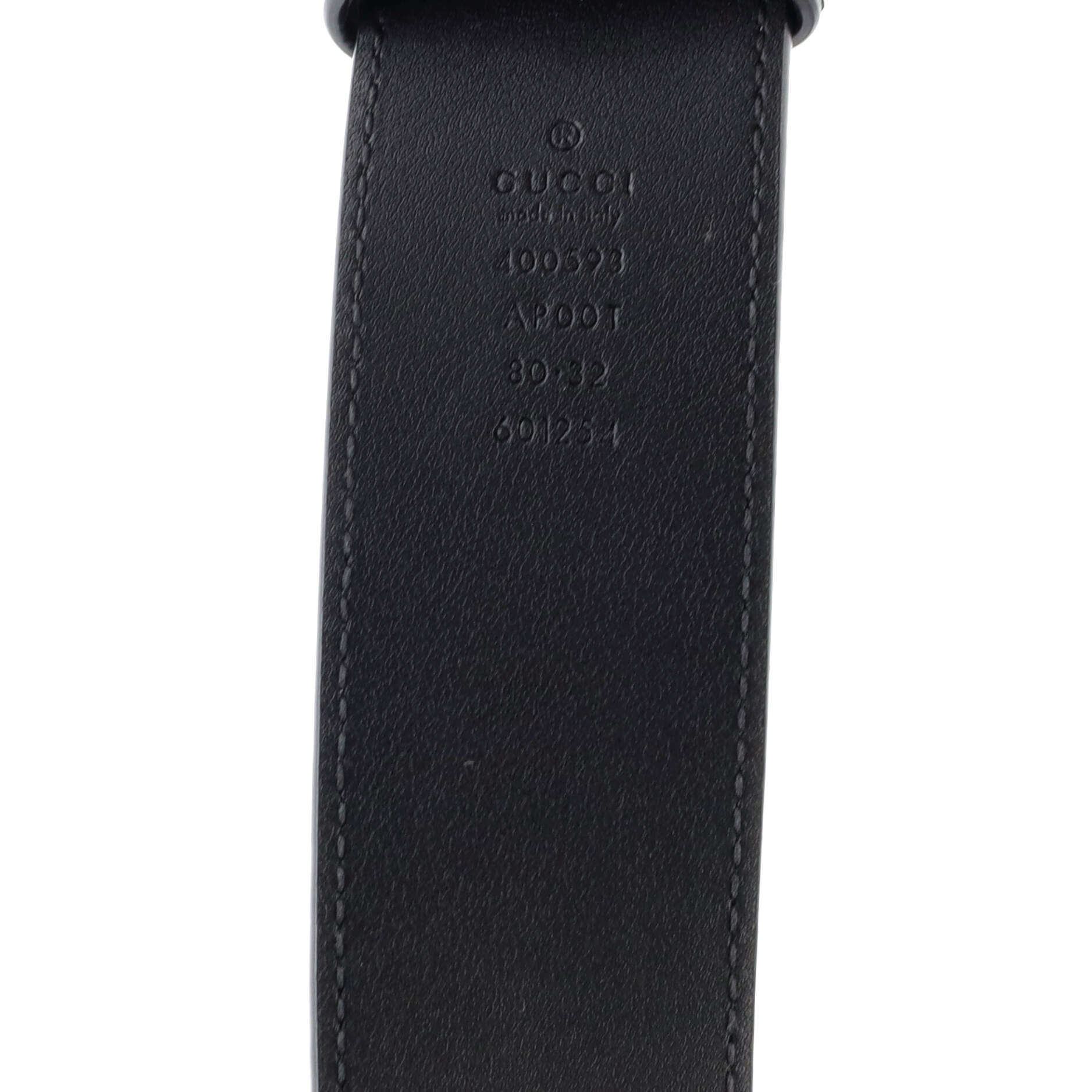GG Marmont Belt Leather Wide 80