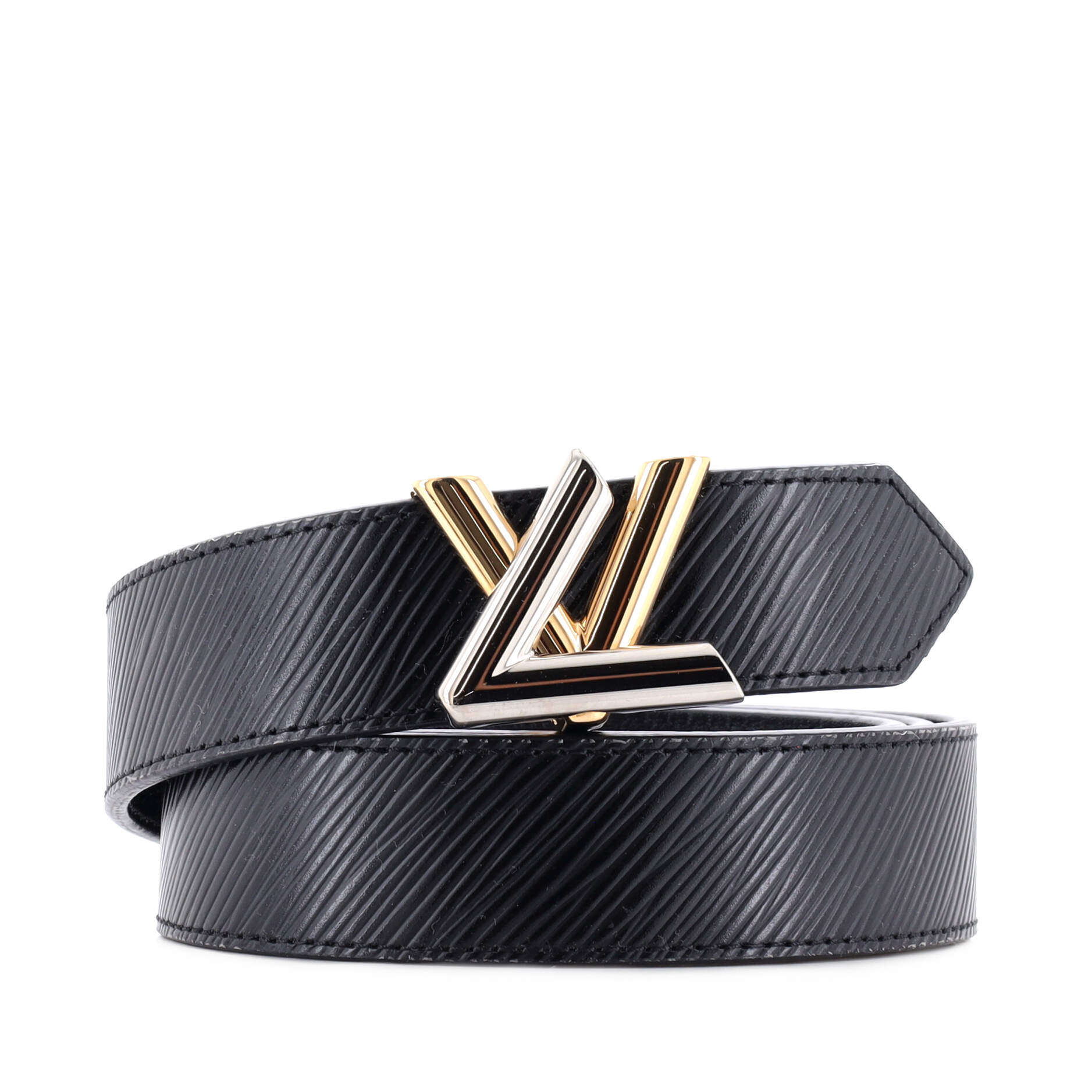 LV Twist Belt Epi Leather Medium 110