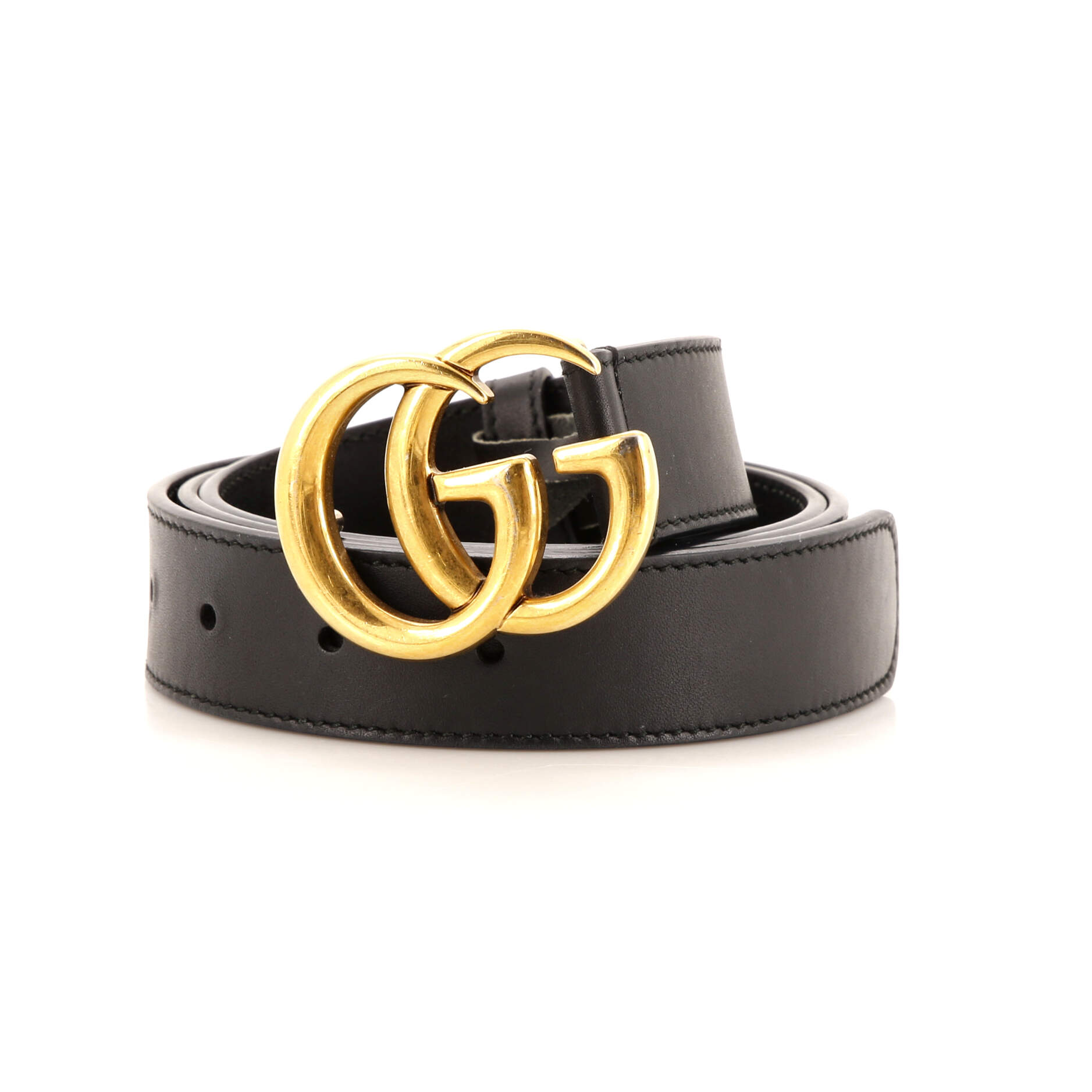 GG Marmont Belt Leather Medium 100