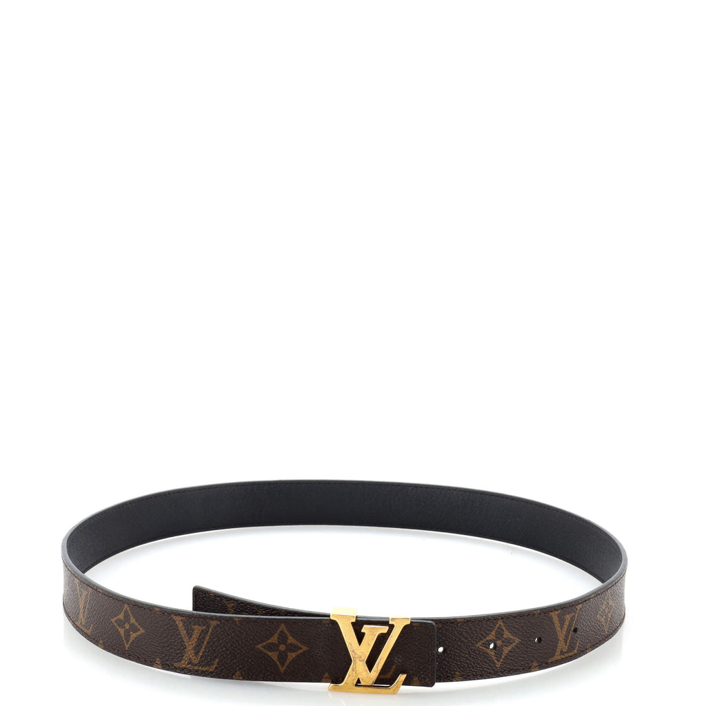 LV Initiales Belt Monogram Canvas Thin 85