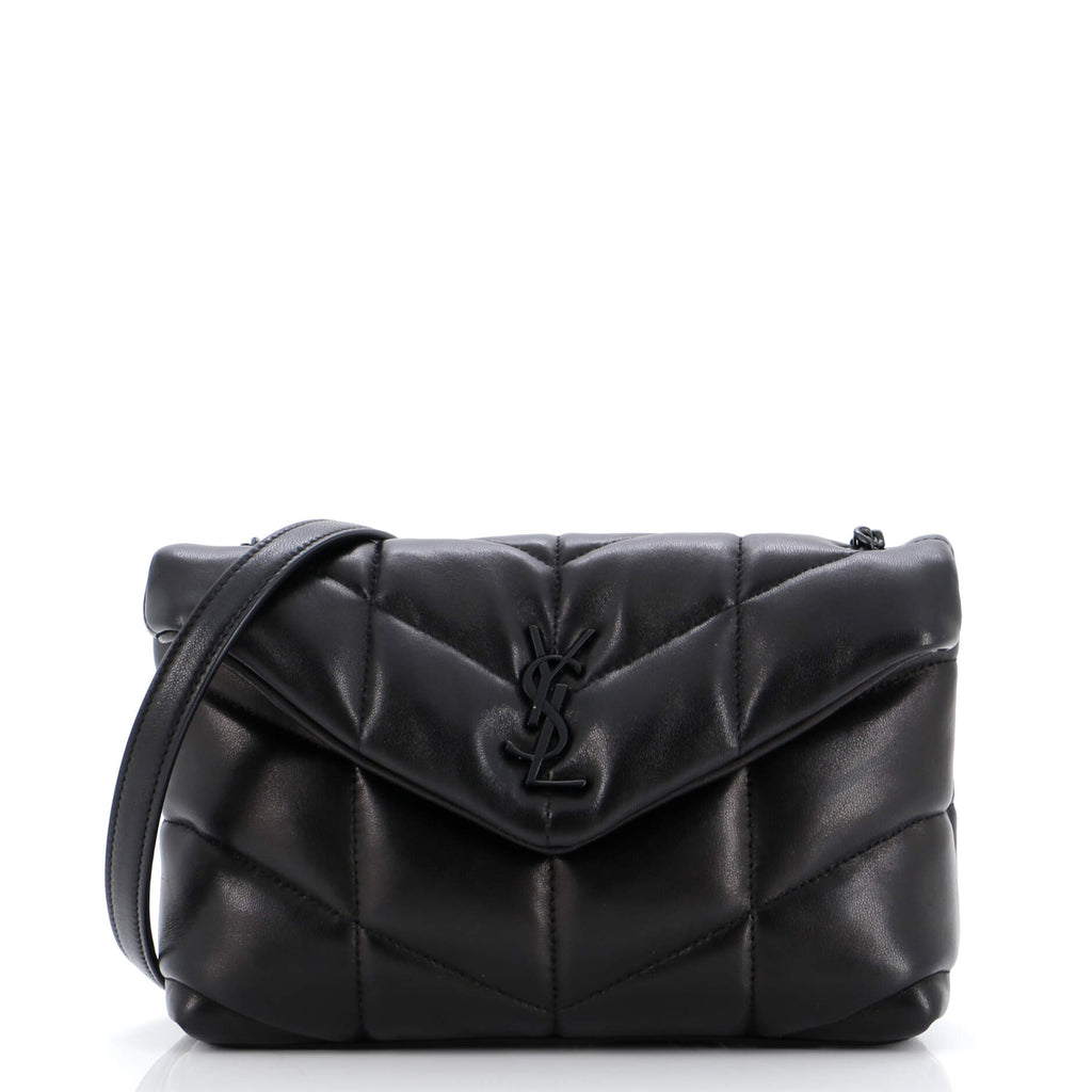 Loulou Puffer Shoulder Bag Quilted Leather Mini