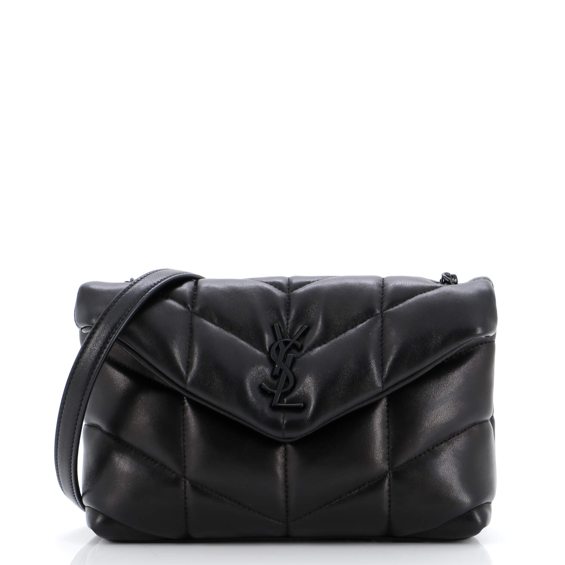Loulou Puffer Shoulder Bag Quilted Leather Mini