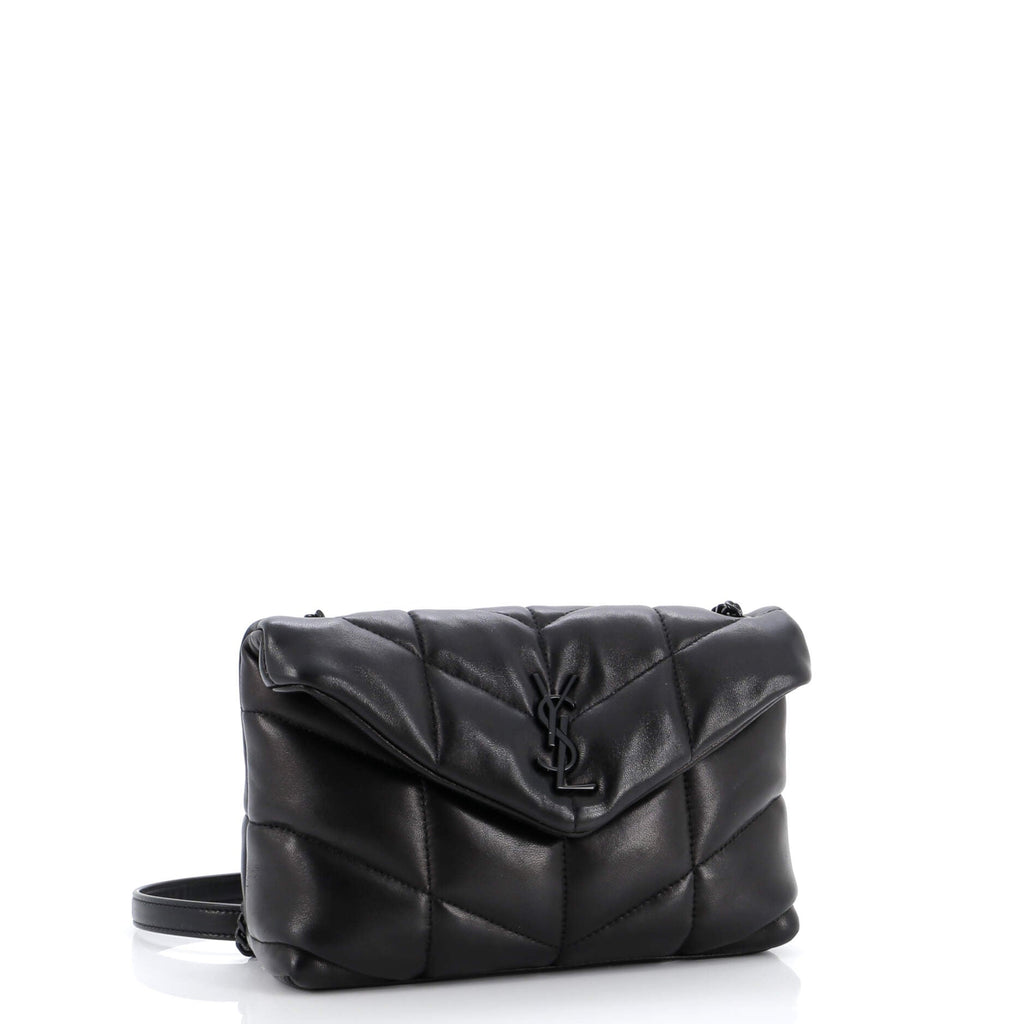 Loulou Puffer Shoulder Bag Quilted Leather Mini