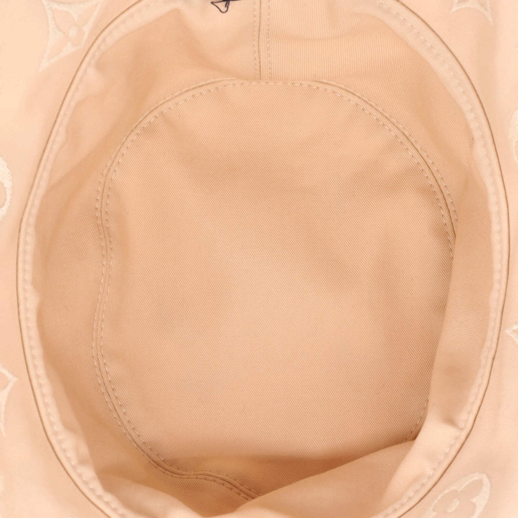 Monogram Flower Tile Reversible Hat Printed Cotton