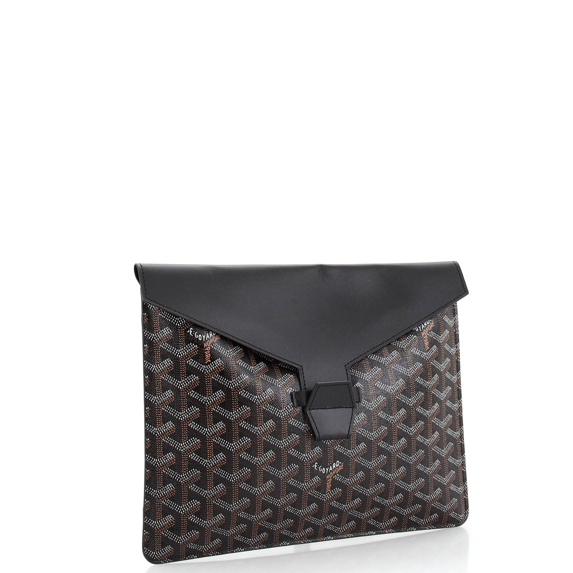 Camondo Horizontal Clutch II Coated Canvas MM