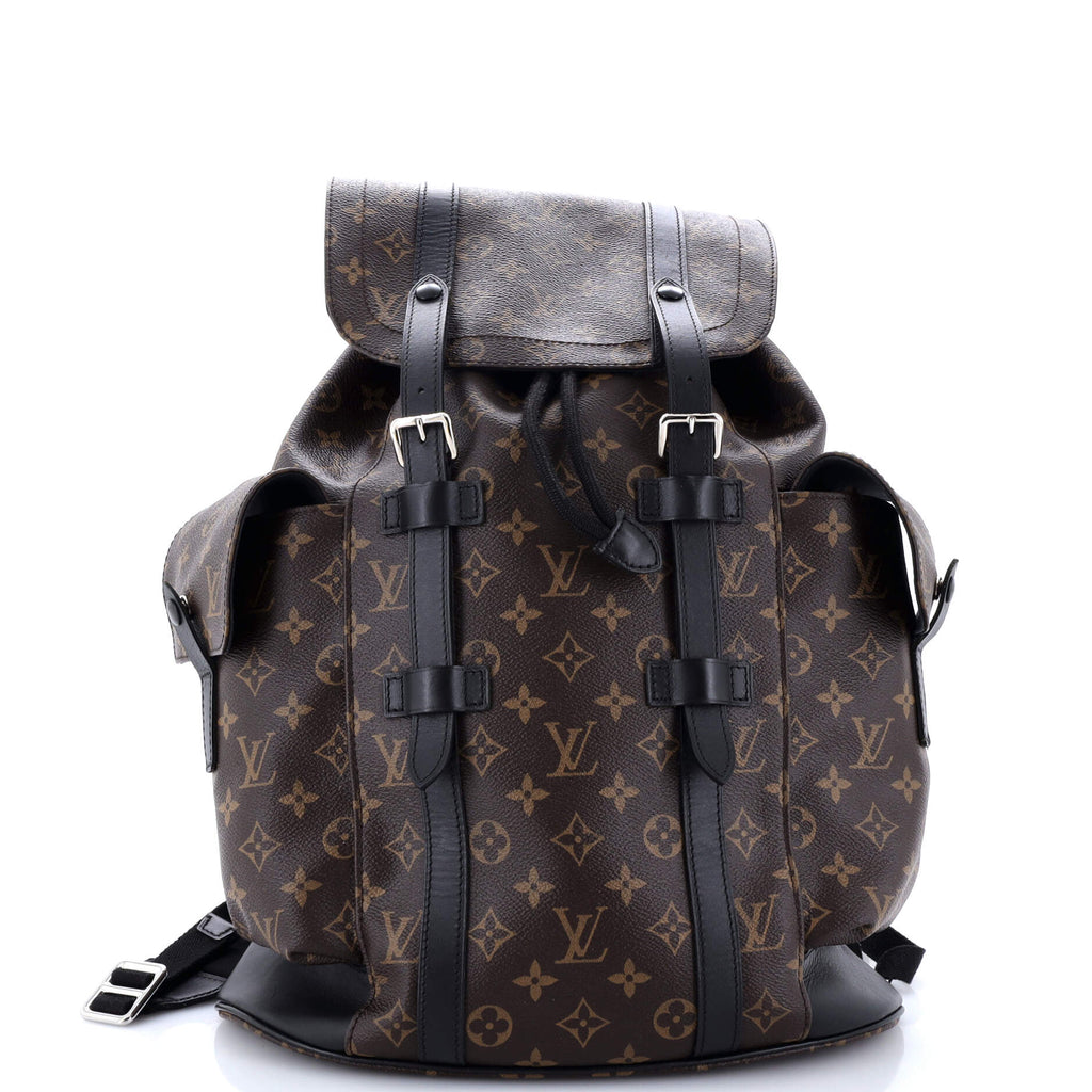Louis Vuitton Christopher Backpack Macassar Monogram Canvas PM