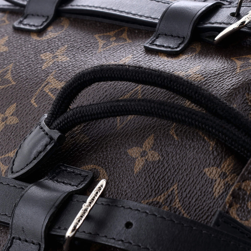 Louis Vuitton Christopher Backpack Macassar Monogram Canvas PM