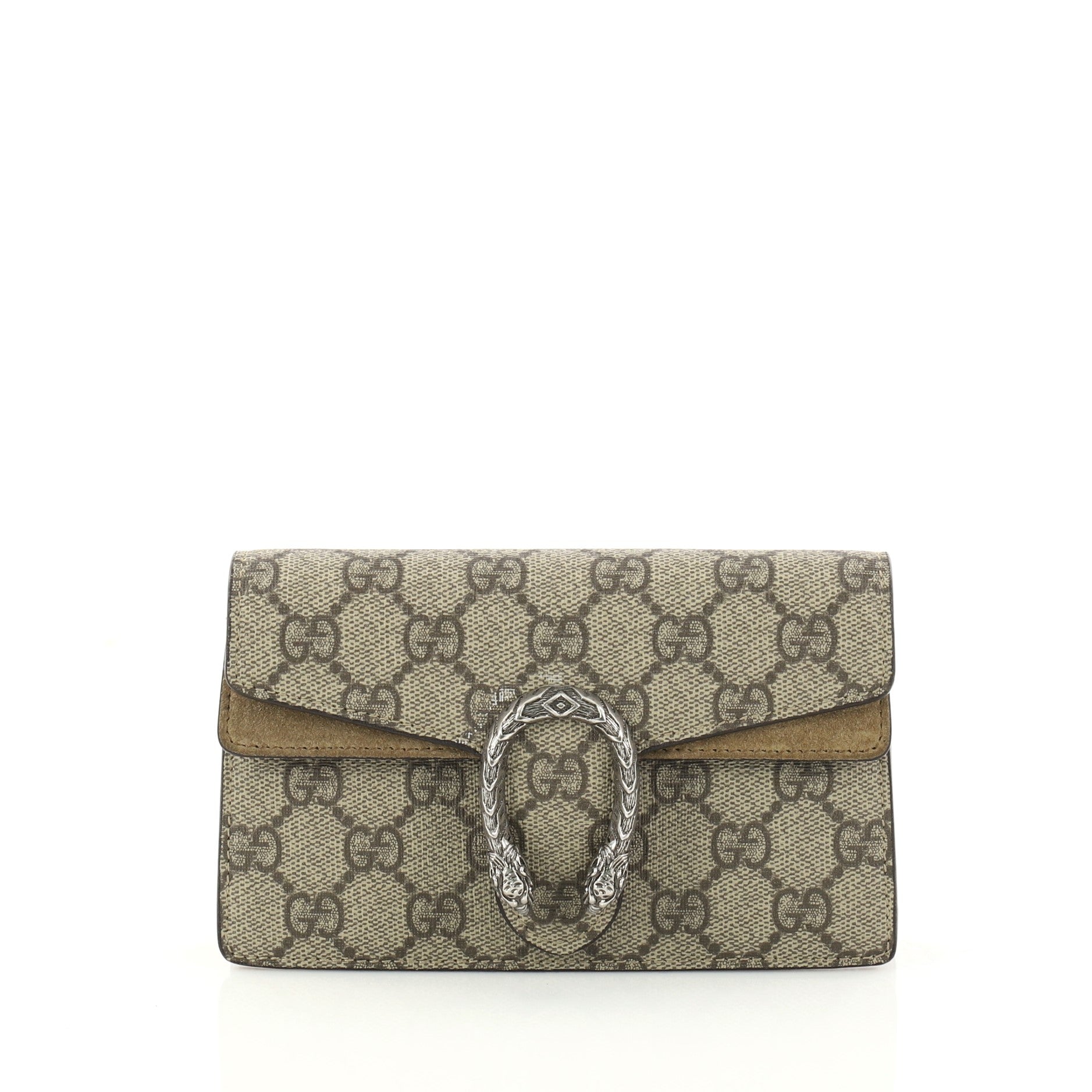 Dionysus Handbag GG Coated Canvas Super Mini